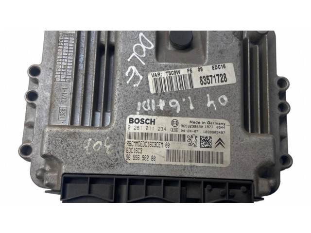 Řídící jednotka 9655698280, 9653239880   Peugeot 307 2005