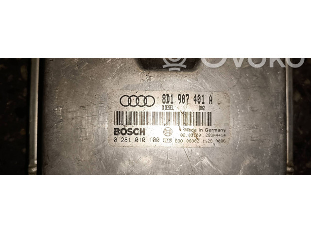 Řídící jednotka 8D1907401A, 0281010100   Audi A6 S6 C5 4B 2001