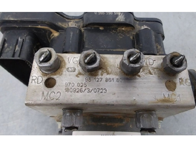 Jednotka ABS 9829939880, 9812786180   Peugeot Rifter 2019