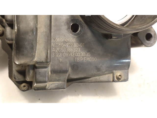 Дроссель A2C53386323    Peugeot 208 2012 - 2019 года