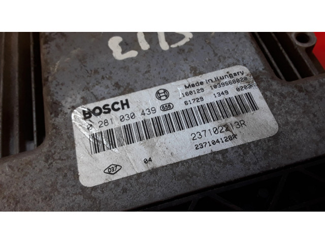 Řídící jednotka 237102213R, 237104128R   Dacia Dokker 2016
