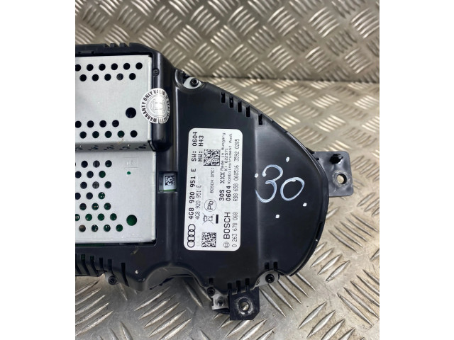 Панель приборов 4G8920951E   Audi A6 S6 C7 4G       