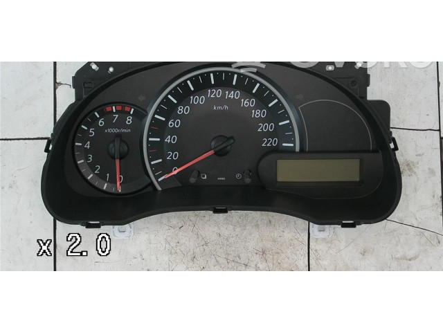 Přístrojová deska  Nissan Micra 2013   