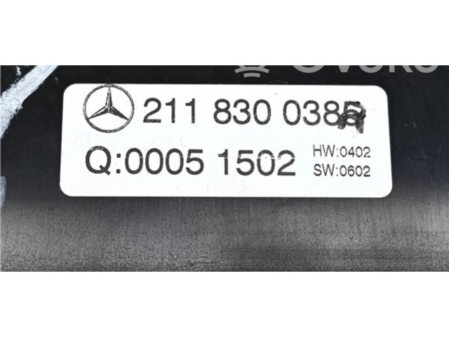 Блок управления климат-контролем A2118300385, A2118300385   Mercedes-Benz E AMG W211