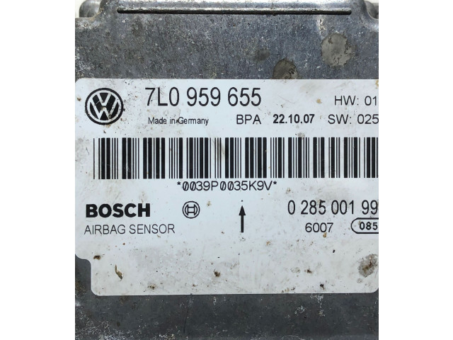 Блок подушек безопасности 7L0959655, 0039P0035K9V   Porsche Cayenne (9PA)