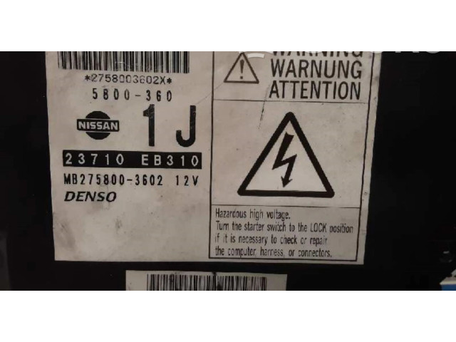 Řídící jednotka 23710EB310   Nissan Navara 