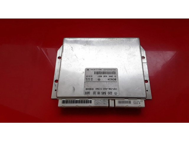 ESP (stabilumo sistemos) valdymo blokas