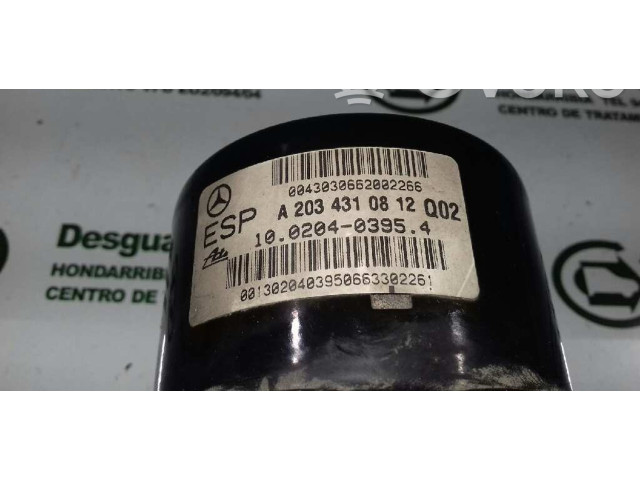 Jednotka ABS A2095452532, 10092515363   Mercedes-Benz C W203 2003