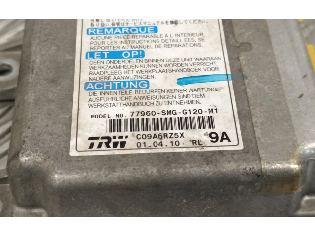 Блок подушек безопасности 77960SMGG120M1   Honda Civic