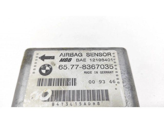 Блок подушек безопасности 65778367035, 12198401   BMW 3 E36
