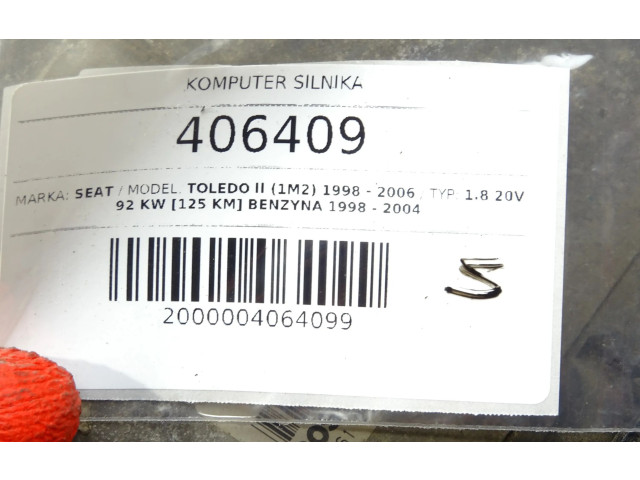 Řídící jednotka 06A906018FR   Seat Toledo II (1M) 1998