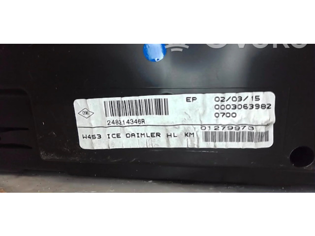 Přístrojová deska  Smart ForFour II W453 2016 A4539002002  