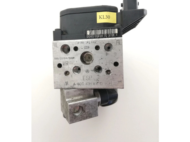 Jednotka ABS A0034318712, 0265020444   Mercede-Benz S W220 2000