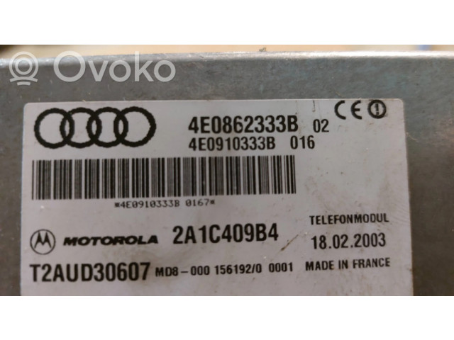 Блок управления 4E0862333B, 2A1C409B4   Audi A8 S8 D3 4E