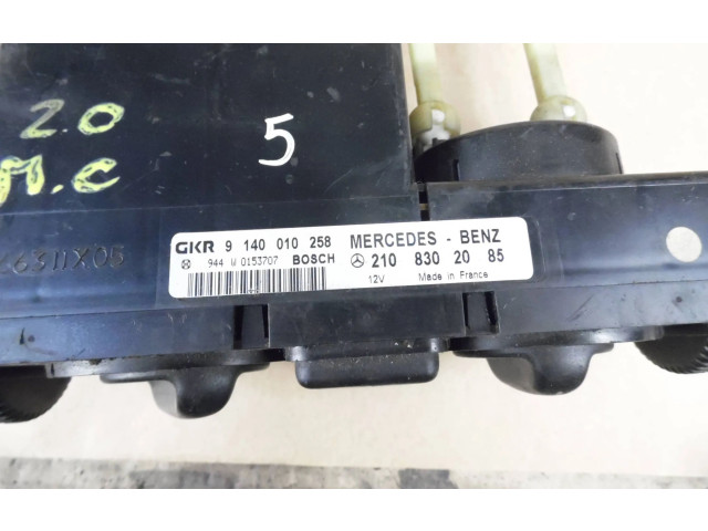 Блок управления климат-контролем 2108302085, 9140010258   Mercedes-Benz C W202
