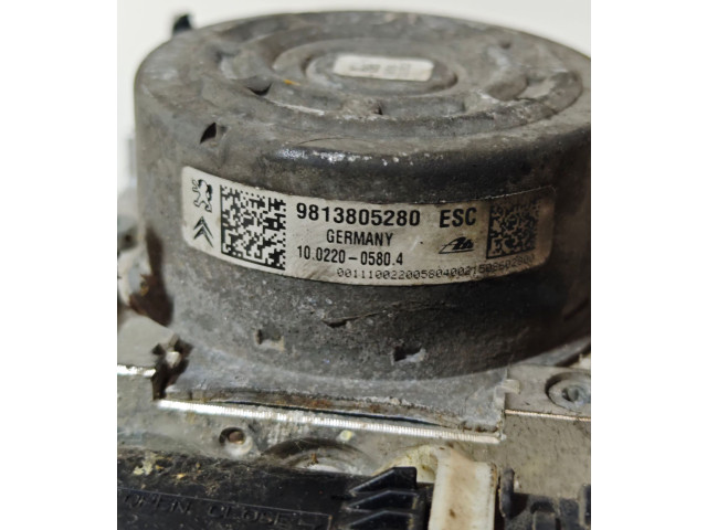 Jednotka ABS 9813805280, 10092539443   Peugeot 2008 I 2015