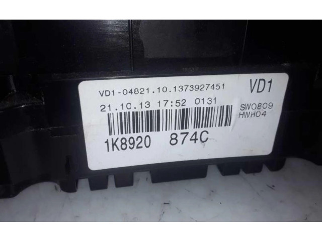 Панель приборов 1K8920874C   Volkswagen Scirocco       