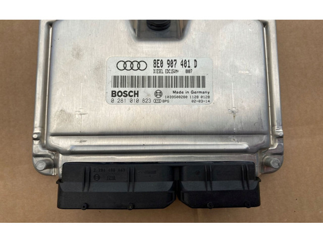 Řídící jednotka 8E0907401D, 2003R   Audi A4 S4 B6 8E 8H 2003