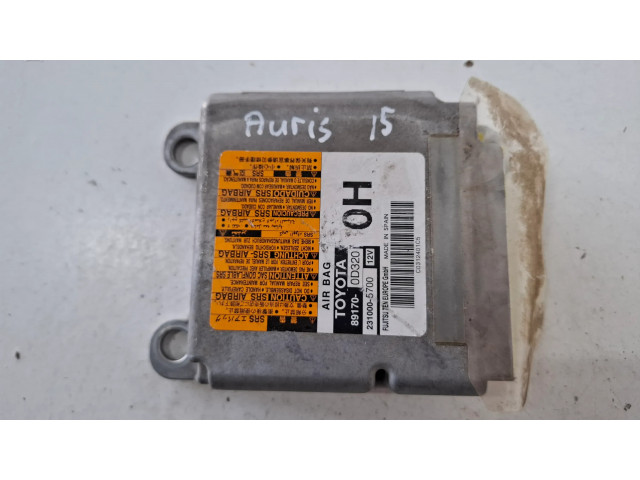 Блок подушек безопасности 891700D320, 2310005700   Toyota Avensis T270