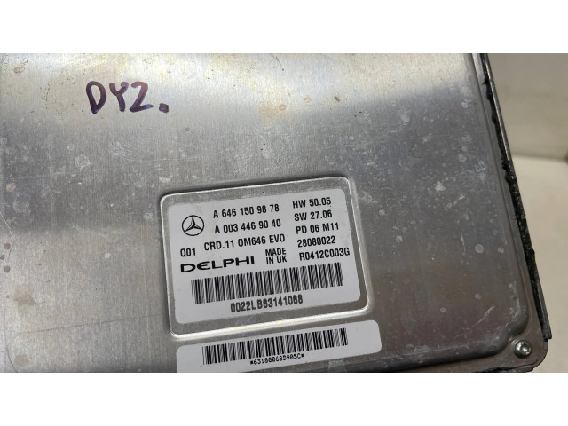 Řídící jednotka A6461509878, A0034469040   Mercedes-Benz E W211 2006