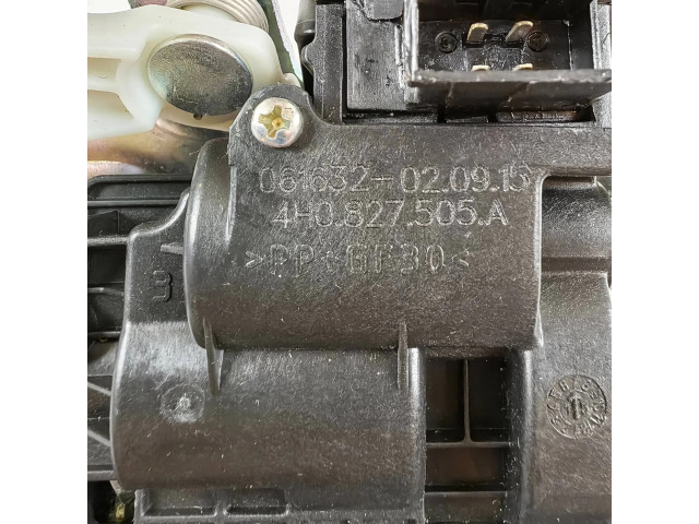 Замок багажника 4H0827505A, 0665320291    Audi A3 S3 8V 2013-2019 года