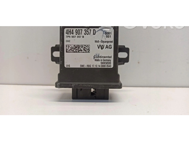 Блок управления Xenon 4H4907357D    Audi A6 C7   