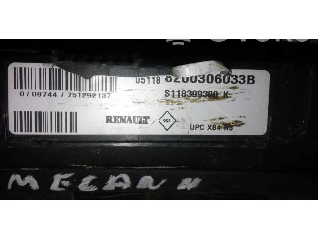 Pojistková skříňka Řídící jednotka BSM 8200306033B, S118399300K   Renault Megane IV 
