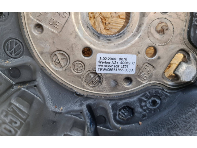 Volant Volkswagen PASSAT B6 2006 3C0419091, 3C0419091LE74  