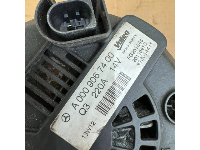 Генератор A0009067400, 2611841C   Mercedes-Benz ML W166      