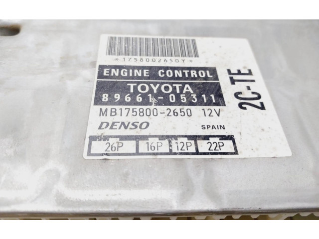 Řídící jednotka 8966105311   Toyota Avensis T220 