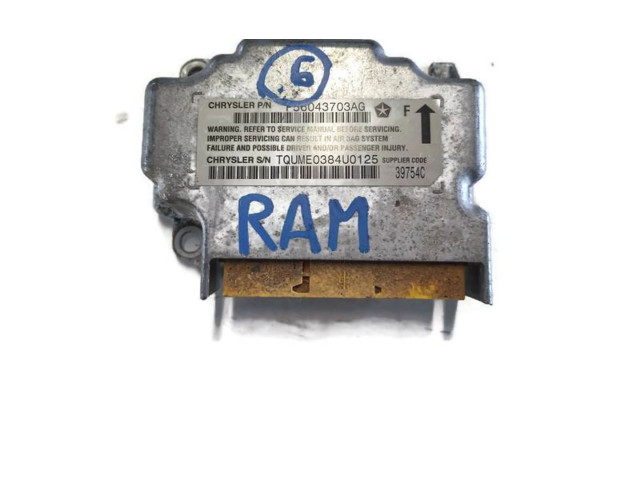 Блок подушек безопасности P56043703AG, TQNME038400125   Dodge RAM