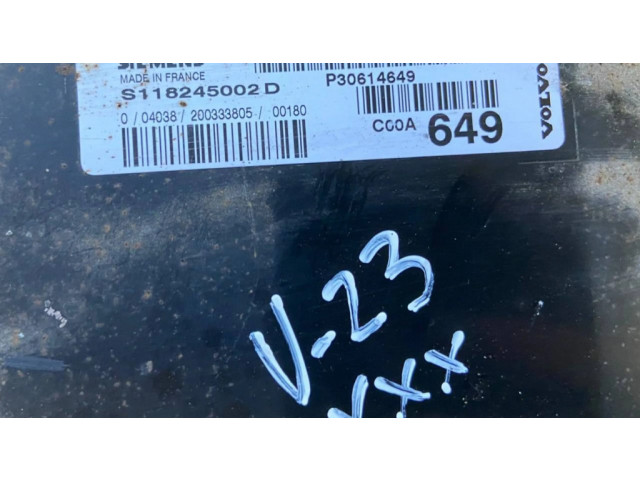 Блок управления двигателя P30614649, S118245002D   Volvo S40