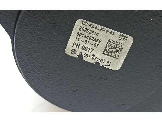 Vstřikovací čerpadlo A6510700701, 28252614   Mercedes-Benz C W204    651913 