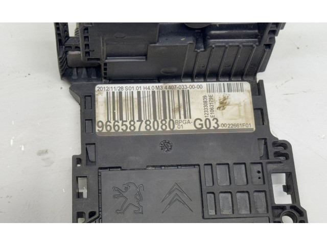   Pojistková skříňka 9665878080, 9665878080   Peugeot 508 2011