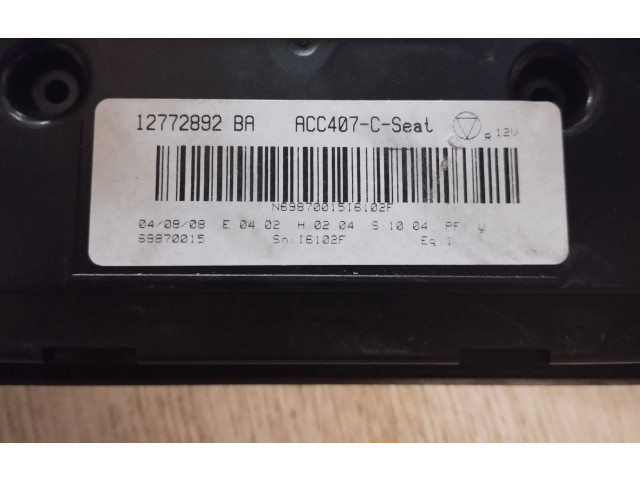 Блок управления климат-контролем 12772892, 69870015   Saab 9-3 Ver2