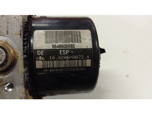 Блок АБС 9648606980, 10020600724   Citroen  C5  2001-2004 года