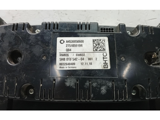 Блок управления климат-контролем A4539050600, A4539050600   Smart ForFour II W453