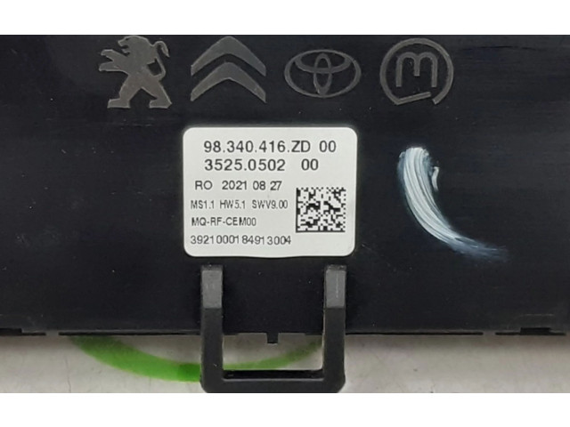 Блок управления климат-контролем 9834041680, 9834041680   Toyota Proace