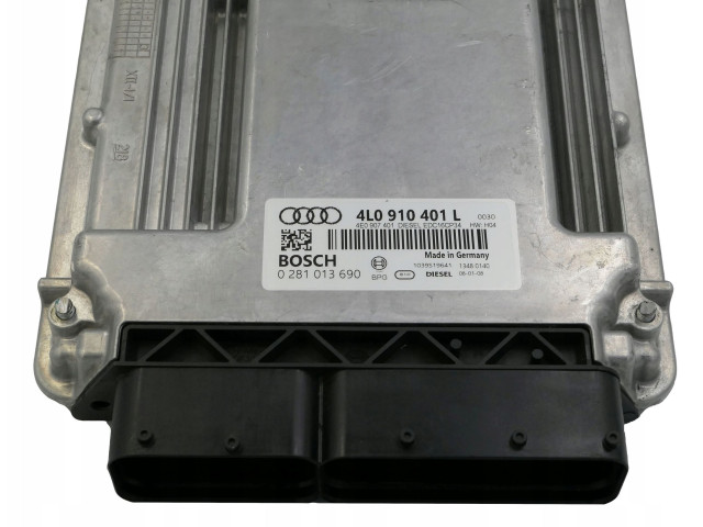 Řídící jednotka 4L0910401L, 0281013690   Audi Q7 4L 2007