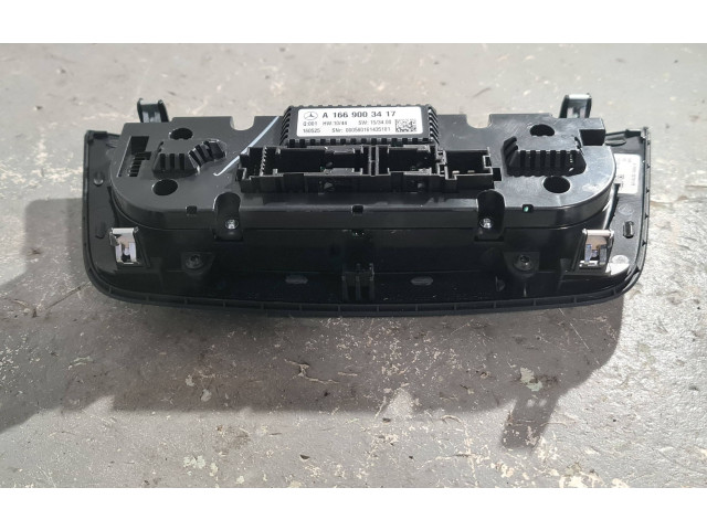 Блок управления климат-контролем A1669003417   MercedesBenz GLE (W166 - C292)