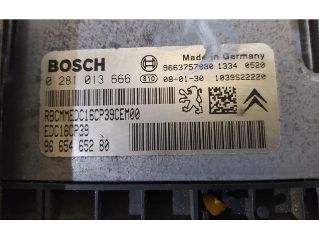 Блок управления 0281013666   Citroen C-Crosser