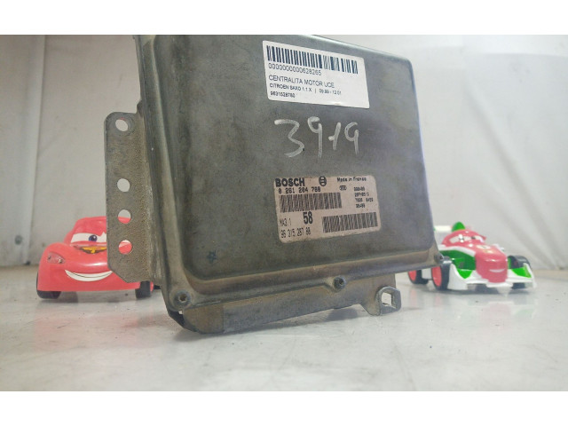 Блок управления двигателя 9631528780, 9631528780   Citroen Saxo