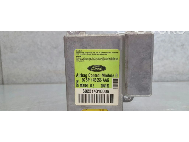 Блок подушек безопасности 97BP14B056AAG   Ford Mondeo MK II