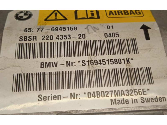 Блок подушек безопасности 65776945158   BMW 6 E63 E64