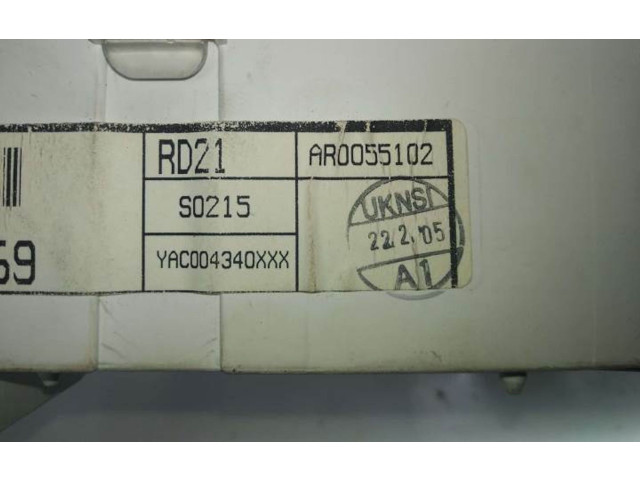 Přístrojová deska  Rover 45 1995 YAC004340XXX, AR0055102  