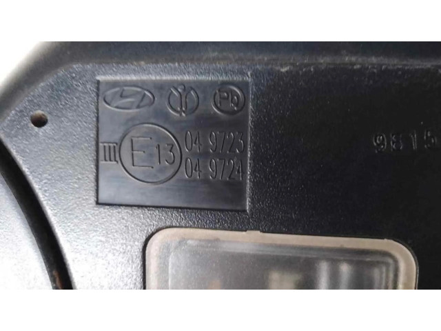 Zpětné zrcátko  Hyundai i30   049723, RETROVISORDERECHO  