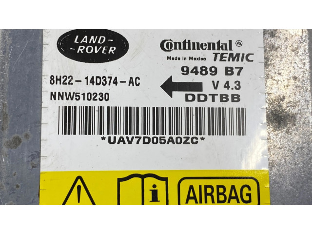 Блок подушек безопасности 8H2214D374AC, 9489B7   Land Rover Range Rover Sport L320