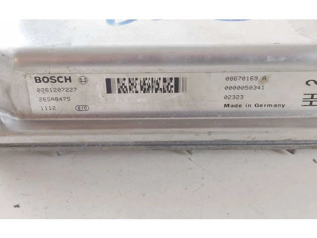 Řídící jednotka 08670169A, 0261207227   Volvo XC90 2003