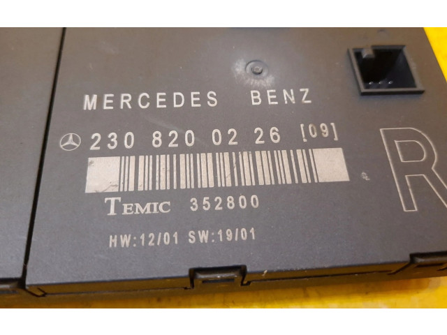 Блок управления 2308200226, 2308200226   Mercedes-Benz SL R232