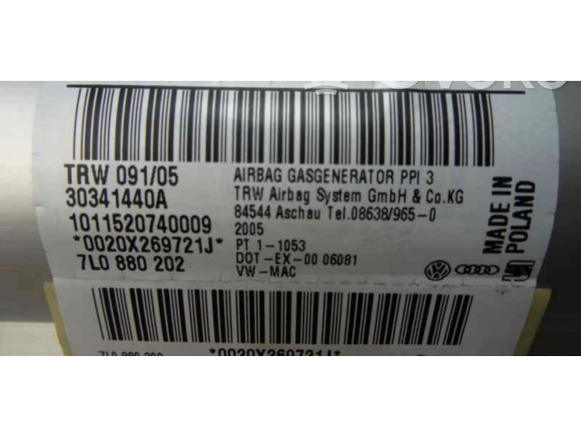 Подушка безопасности двери 7L0880202   Volkswagen Touareg I